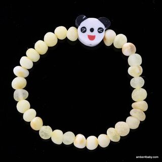 Toons Raw Baltic Amber Teething Bracelet for Babies