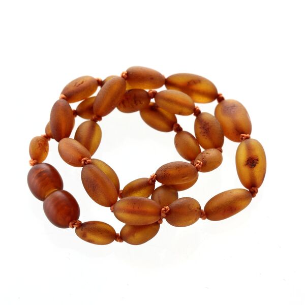 Beans Baltic Amber Teething Necklace for Baby