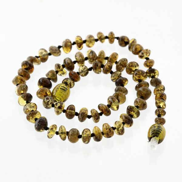 Nuggets Baltic Amber Teething Necklace for Baby
