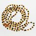 Multi-Strand Baltic Amber Bead Necklace 120cm
