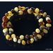 Mix Baltic Amber Teething Necklace for Baby