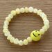 Smiley Baltic Amber Teething Bracelet for Babies